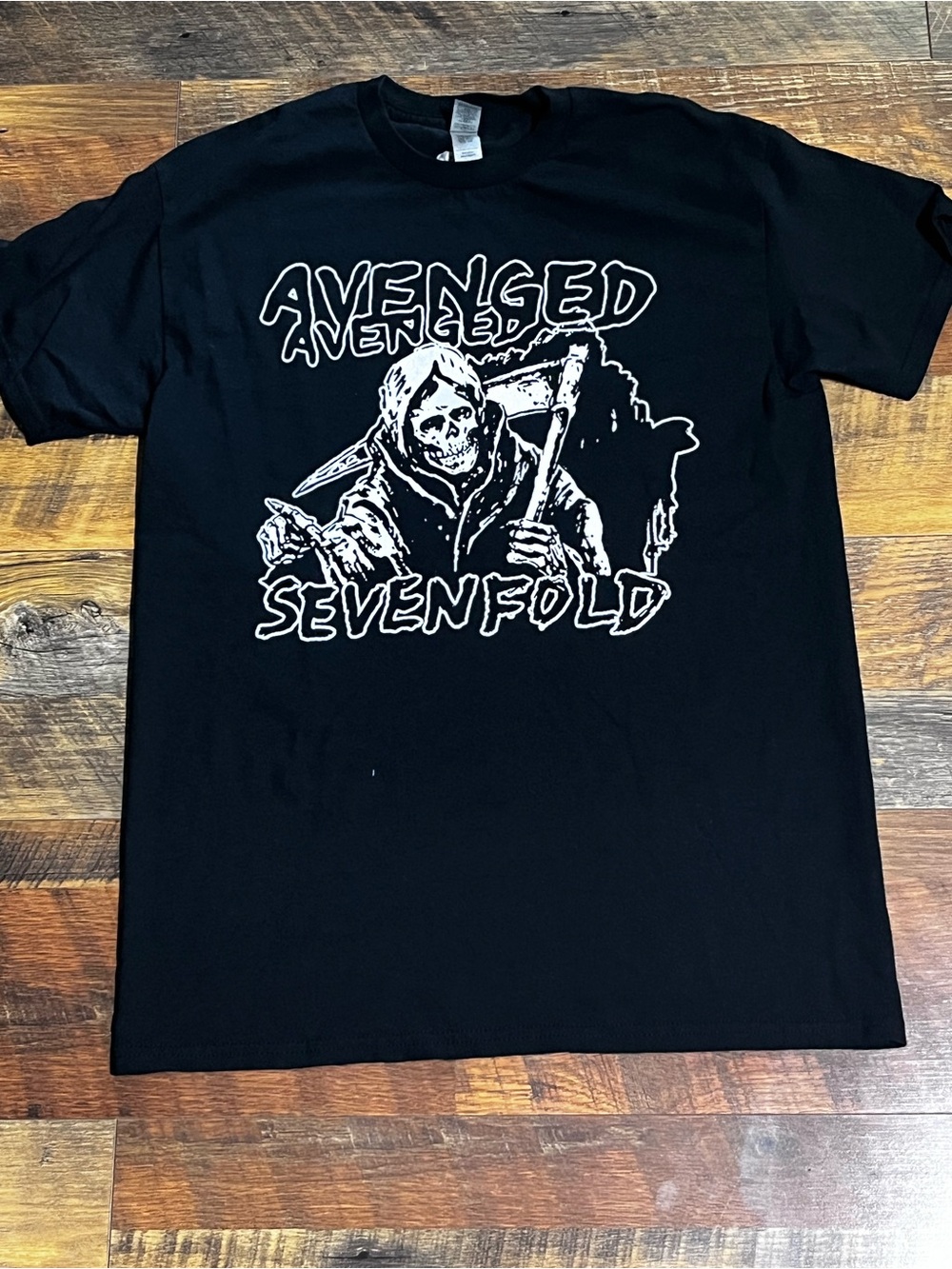 Avenged Sevenfold tour tshirt Sleeve Tee - Black (M)